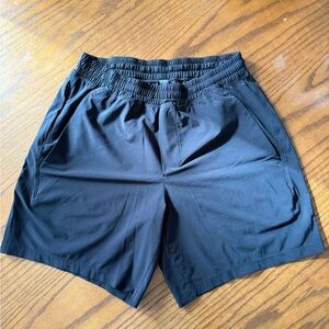 Lululemon Pace Breaker Black 7" Linerless/Unlined Shorts